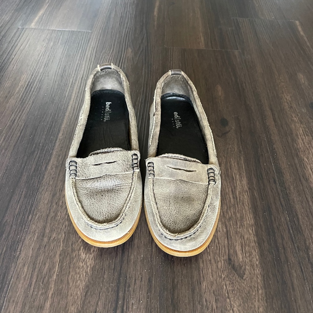 Bed Stu Leather Boat shoes